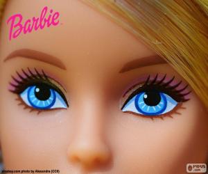 Puzzle Les yeux de Barbie