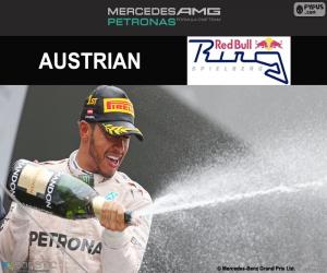Puzzle Lewis Hamilton, G.P Autriche 2016