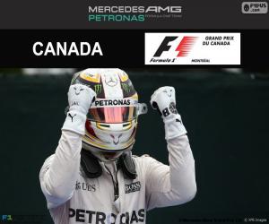 Puzzle Lewis Hamilton, G.P. Canada 2016