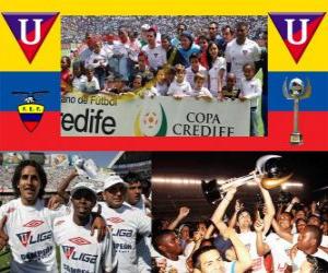 Puzzle Liga Deportiva Universitaria de Quito Champion 2010 (ÉQUATEUR)