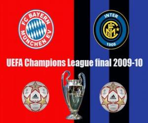 Puzzle Ligue des Champions 2009-10 final, le FC Bayern Munchen vs FC Internazionale Milano