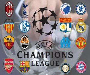 Puzzle Ligue des Champions - UEFA Champions League huitième de finale de 2010-11