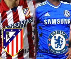 Puzzle Ligue des Champions - UEFA Champions League demi-finale 2013-14, Atlético - Chelsea