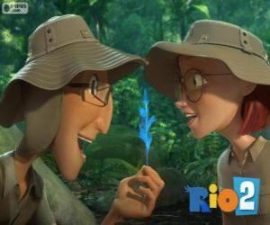 Puzzle Linda et Tulio, Rio 2