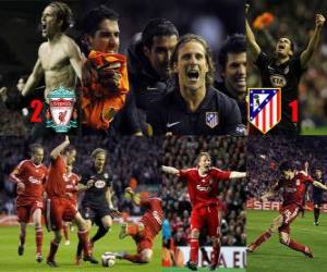 Puzzle Liverpool FC 2 - Atletico de Madrid 1