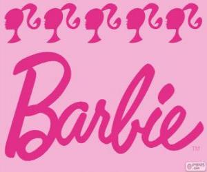 Puzzle Logo Barbie