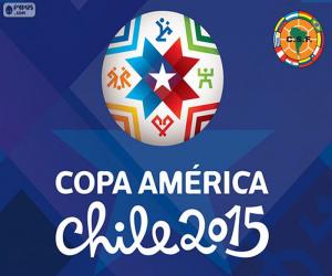 Puzzle Logo Copa America Chili 2015