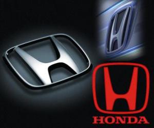 Puzzle Logo d'Honda, marque de voitures japonaises