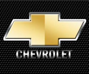 Puzzle Logo de Chevrolet, marque américaine de l'automobile