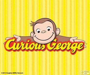 Puzzle Logo de Curious George, Georges le petit curieux