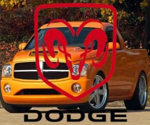 Puzzle Logo de Dodge, marque automobile américaine