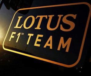 Puzzle Logo de F1 Lotus Team