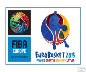 Puzzle Logo de l'EuroBasket 2015