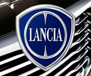 Puzzle Logo de Lancia, marque italienne