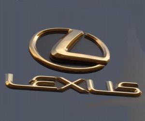 Puzzle Logo de Lexus, la marque japonaise de voitures haut de gamme