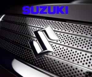 Puzzle Logo de Suzuki, marque de voitures du Japon