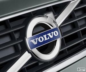 Puzzle Logo de Volvo, martque de voitures suédois