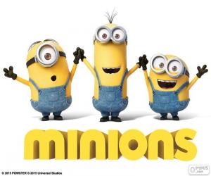 Puzzle Logo des Les Minions