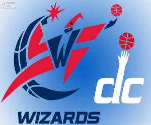 Puzzle Logo des Washington Wizards, équipe de la NBA. Division Sud-Est, Conférence Est