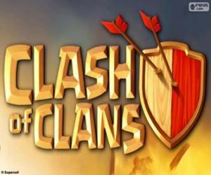 Puzzle Logo du Clash of Clans