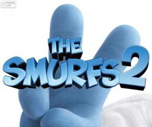 Puzzle Logo du film Les Schtroumpfs 2, The Smurfs 2