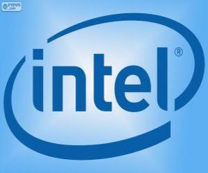 Puzzle Logo Intel