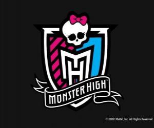 Puzzle Logo Monster High
