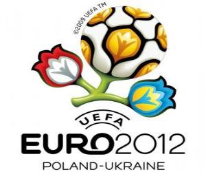 Puzzle Logo UEFA Euro 2012 Pologne - Ukraine