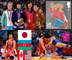 Puzzle Lutte libre 48 kg femmes LDN 12