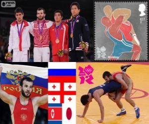 Puzzle lutte libre 55 kg mâle Londres 12