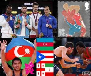 Puzzle Lutte libre 84kg mâle Londres 12