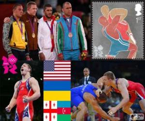 Puzzle Lutte libre 96 kg hommes LDN 12