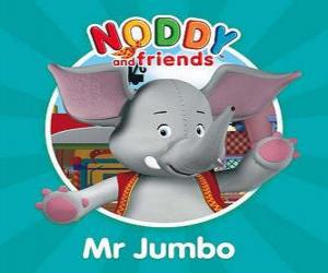 Puzzle L'éléphant Monsieur Jumbo
