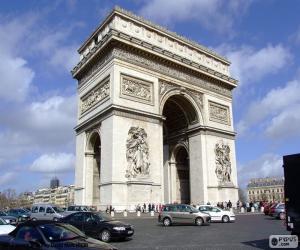 Puzzle L’arc de triomphe de l’Étoile, Paris