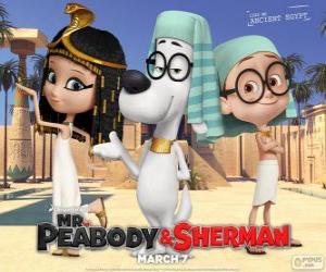 Puzzle M. Peabody, Sherman et Penny dans l'Ancienne Egypte