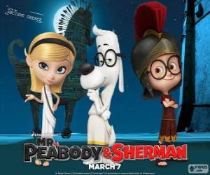 Puzzle M. Peabody, Sherman et Penny dans la Grèce antique