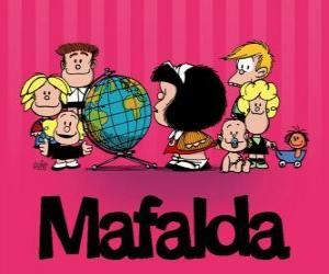 Puzzle Mafalda et amis