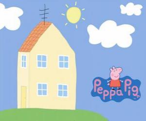 Puzzle Maison familiale de Peppa Pig