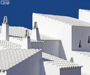 Puzzle Maisons blanches