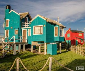 Puzzle Maisons, Santa Clara del Mar, ARG