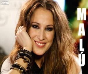 Puzzle Malú, chanteuse espagnole