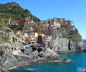 Puzzle Manarola, Italie