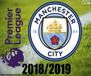 Puzzle Manchester City, champion 2018-19