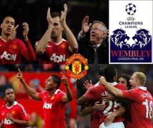 Puzzle Manchester United qualifié pour la finale de la Ligue des Champions - UEFA Champions League 2010-11