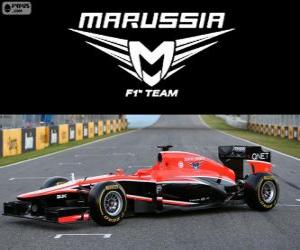 Puzzle Marussia MR02 - 2013-