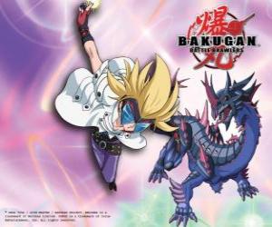 Puzzle Masquerade ses Bakugan Darkus Hydranoid