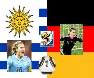Puzzle Match pour la 3e place, Coupe du monde 2010, Uruguay vs Allemagne