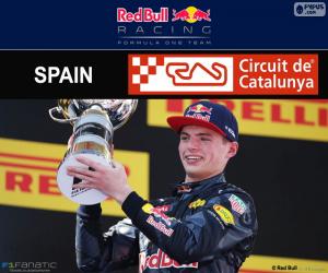 Puzzle Max Verstappen, G.P. Espagne 2016