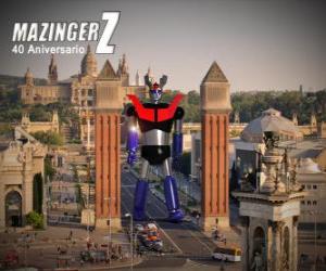 Puzzle Mazinger Z 40 anniversaire (1972-2012)