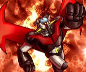 Puzzle Mazinger Z en action